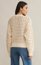 Load image into Gallery viewer, Z SUPPLY LIAM SWEATER JACKET - SEA SALT
