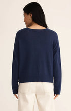 Load image into Gallery viewer, Z SUPPLY SIENNA USA SWEATER - YACHT BLUE
