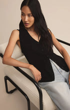 Load image into Gallery viewer, Z SUPPLY WANDERLUST SWEATER VEST - BLACK
