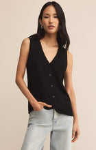 Load image into Gallery viewer, Z SUPPLY WANDERLUST SWEATER VEST - BLACK
