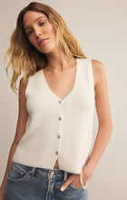 Load image into Gallery viewer, Z SUPPLY BRYCE SWEATER VEST - CRYSTAL
