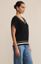 Load image into Gallery viewer, Z SUPPLY FLETCHER SWEATER VEST - BLACK
