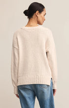Load image into Gallery viewer, Z SUPPLY BECK TEXTURED COTTON SWEATER - CRYSTAL
