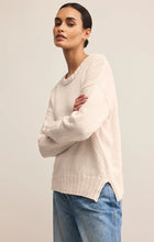 Load image into Gallery viewer, Z SUPPLY BECK TEXTURED COTTON SWEATER - CRYSTAL
