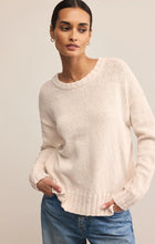 Load image into Gallery viewer, Z SUPPLY BECK TEXTURED COTTON SWEATER - CRYSTAL
