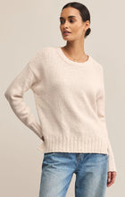 Load image into Gallery viewer, Z SUPPLY BECK TEXTURED COTTON SWEATER - CRYSTAL
