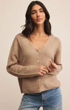 Load image into Gallery viewer, Z SUPPLY EMILE V-NECK CARDIGAN - BISCUIT
