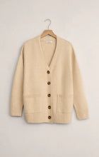 Load image into Gallery viewer, Z SUPPLY THEO V-NECK CARDIGAN - CHAMPAGNE HEATHER
