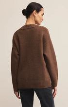Load image into Gallery viewer, Z SUPPLY THEO V-NECK CARDIGAN - SUEDE
