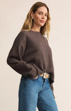 Load image into Gallery viewer, Z SUPPLY CIRRUS COZY SWEATER - BURNT ASH HEATHER
