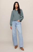 Load image into Gallery viewer, Z SUPPLY COMING UP COZY SWEATER - SOFT SUCCULENT
