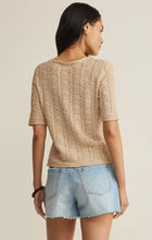 Load image into Gallery viewer, Z SUPPLY ADRIA POINTELLE CARDIGAN - ISLAND COCONUT
