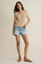 Load image into Gallery viewer, Z SUPPLY ADRIA POINTELLE CARDIGAN - ISLAND COCONUT
