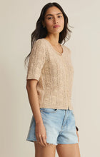 Load image into Gallery viewer, Z SUPPLY ADRIA POINTELLE CARDIGAN - ISLAND COCONUT
