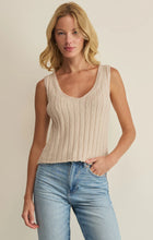 Load image into Gallery viewer, Z SUPPLY ACADIA SWEATER TANK - ISLAND COCONUT
