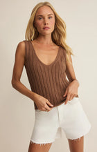 Load image into Gallery viewer, Z SUPPLY ACADIA SWEATER TANK - PALO SANTO
