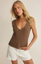 Load image into Gallery viewer, Z SUPPLY ACADIA SWEATER TANK - PALO SANTO

