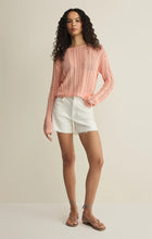 Load image into Gallery viewer, Z SUPPLY UPLAND CROCHET SWEATER TOP - BELLINI
