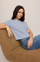 Load image into Gallery viewer, Z SUPPLY CERA SHORT SLEEVE CARDIGAN - SKYLINE
