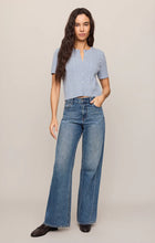 Load image into Gallery viewer, Z SUPPLY CERA SHORT SLEEVE CARDIGAN - SKYLINE
