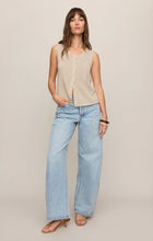 Load image into Gallery viewer, Z SUPPLY SYD LINEN KNIT TANK VEST - SANDSTONE
