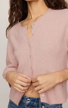 Load image into Gallery viewer, Z SUPPLY VALOR SHORT SLEEVE CARDIGAN - SOFT BLUSH
