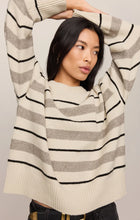 Load image into Gallery viewer, Z SUPPLY CIRRUS STRIPE SWEATER - CHALK
