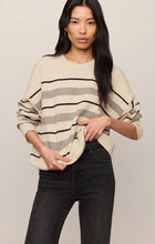 Load image into Gallery viewer, Z SUPPLY CIRRUS STRIPE SWEATER - CHALK
