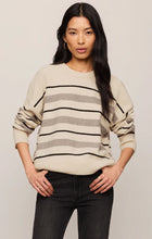 Load image into Gallery viewer, Z SUPPLY CIRRUS STRIPE SWEATER - CHALK
