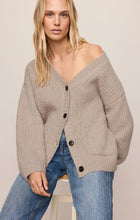 Load image into Gallery viewer, Z SUPPLY WHITMORE OVERSIZED CARDIGAN - LIGHT KHAKI

