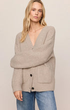 Load image into Gallery viewer, Z SUPPLY WHITMORE OVERSIZED CARDIGAN - LIGHT KHAKI
