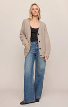 Load image into Gallery viewer, Z SUPPLY WHITMORE OVERSIZED CARDIGAN - LIGHT KHAKI
