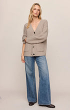 Load image into Gallery viewer, Z SUPPLY WHITMORE OVERSIZED CARDIGAN - LIGHT KHAKI
