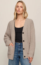 Load image into Gallery viewer, Z SUPPLY WHITMORE OVERSIZED CARDIGAN - LIGHT KHAKI
