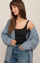 Load image into Gallery viewer, Z SUPPLY WHITMORE OVERSIZED CARDIGAN - MINERAL BLUE

