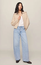 Load image into Gallery viewer, Z SUPPLY SILVERLAKE ZIP CARDIGAN - CHALK
