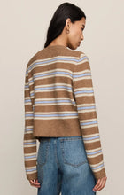 Load image into Gallery viewer, Z SUPPLY MEDINA COZY STRIPE CARDIGAN - GOLDEN CARAMEL
