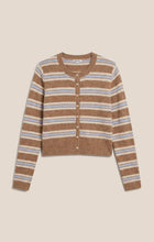 Load image into Gallery viewer, Z SUPPLY MEDINA COZY STRIPE CARDIGAN - GOLDEN CARAMEL

