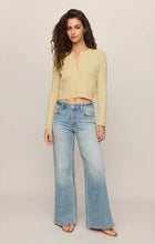 Load image into Gallery viewer, Z SUPPLY CERA LONG SLEEVE CARDIGAN - LEMON CHIFFON
