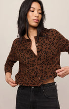 Load image into Gallery viewer, Z SUPPLY MEDINA LEOPARD CARDIGAN - BURNT UMBER
