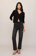 Load image into Gallery viewer, Z SUPPLY MEDINA CABLE CARDIGAN - BLACK
