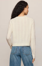 Load image into Gallery viewer, Z SUPPLY MEDINA CABLE CARDIGAN - CLOUD
