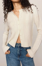 Load image into Gallery viewer, Z SUPPLY MEDINA CABLE CARDIGAN - CLOUD
