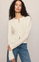 Load image into Gallery viewer, Z SUPPLY MEDINA CABLE CARDIGAN - CLOUD
