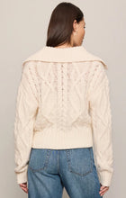 Load image into Gallery viewer, Z SUPPLY HARTWELL CABLE KNIT SWEATER - SANDSTONE
