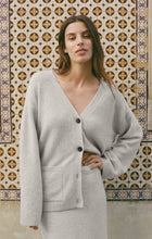 Load image into Gallery viewer, Z SUPPLY COZY MOMENT CARDIGAN - FEATHER GREY
