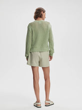 Load image into Gallery viewer, VARLEY HAINS KNIT CREW - SNOW SAGE
