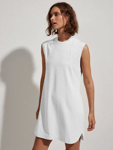 VARLEY NAPLES DRESS - WHITE