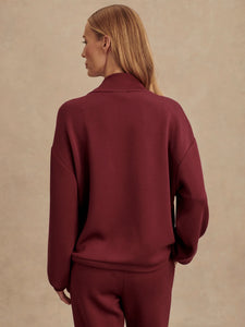 VARLEY BETSY SWEAT - NEW MAROON