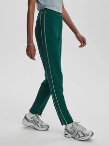 VARLEY THE SLIM PIPED PANT 27.5" - FOREST